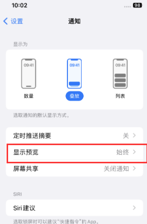 莘县苹果售后维修中心分享iPhone手机收不到通知怎么办 