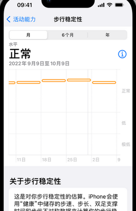 莘县iPhone手机维修如何在iPhone开启'步行稳定性通知'