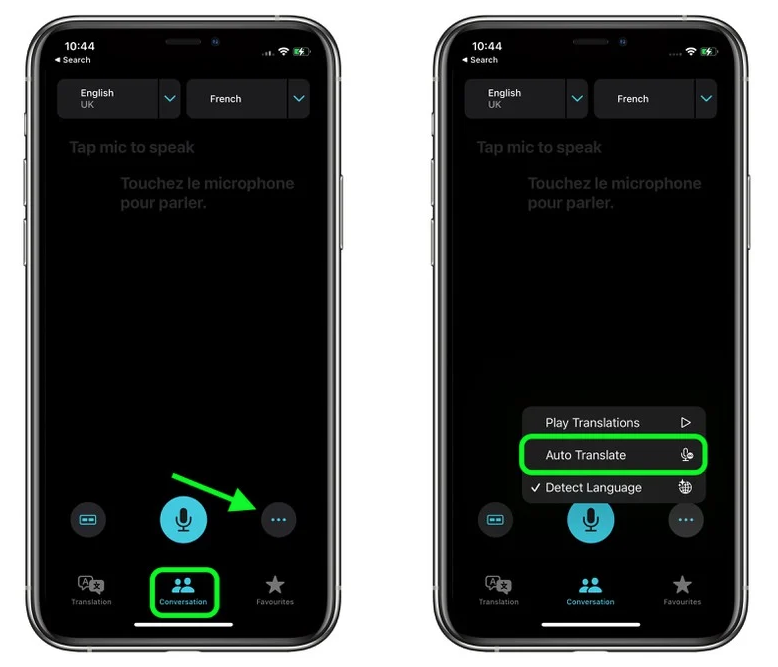 莘县苹果手机维修分享iOS 15 “翻译” App 新改进 