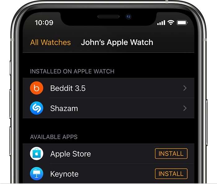 莘县苹果手机维修分享如何在 Apple Watch 上下载应用 