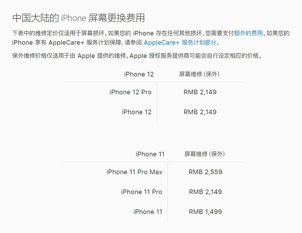 莘县苹果手机维修分享iPhone 12/12 Pro 更换屏幕多少钱 
